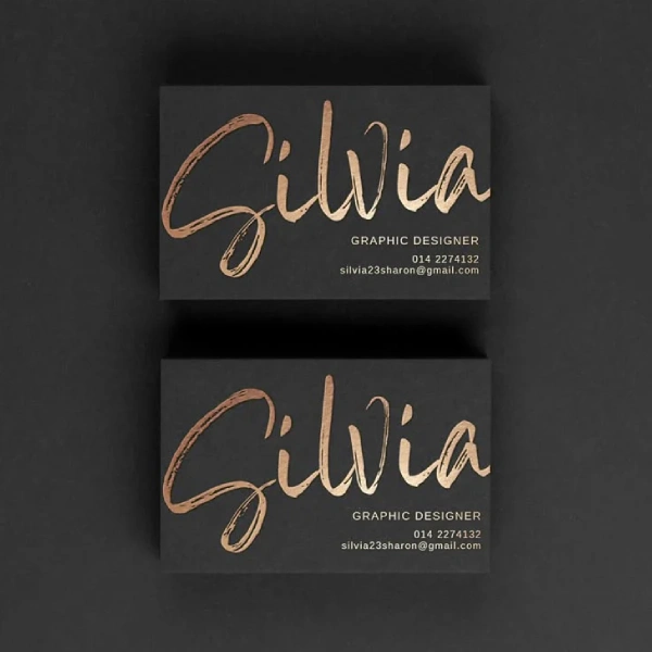 Foil Business Cards
