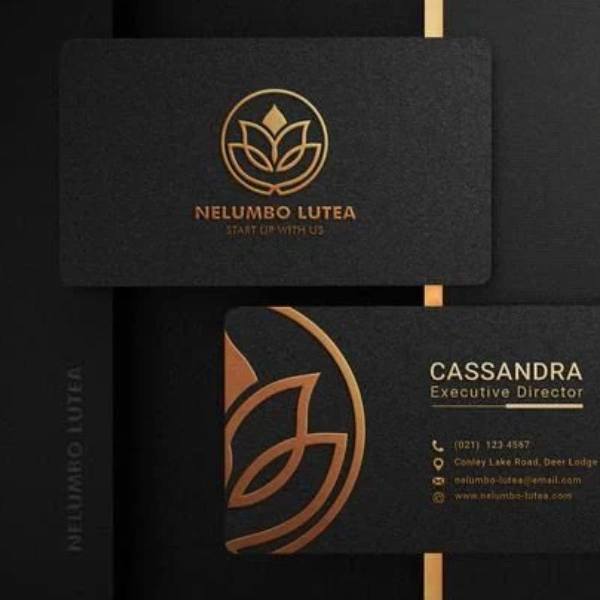 Foil Business Cards